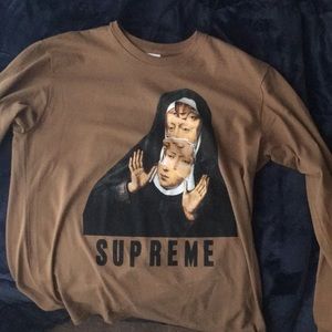 Supreme Nun Tee Mocha
